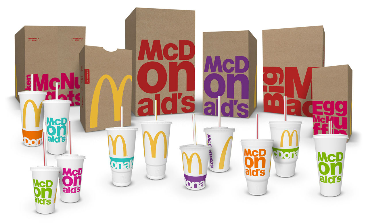 McDonald's rebrand