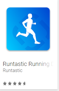 Custom logo design for Runtastic running app.