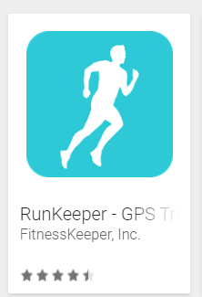 Runkeeper gps tracker- Custom logo.
